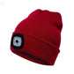 Led Light Knitted Hat Warm Elastic Brocelles