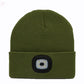 Led Light Knitted Hat Warm Elastic Brocelles