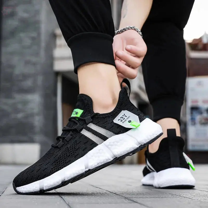 Lightweight Mesh Running Shoes for Men Breathable Sports Brocelles