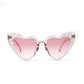 Love Heart Sunglasses Women Brocelles