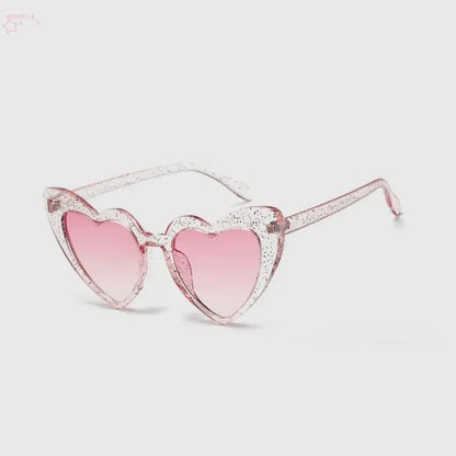 Love Heart Sunglasses Women Brocelles