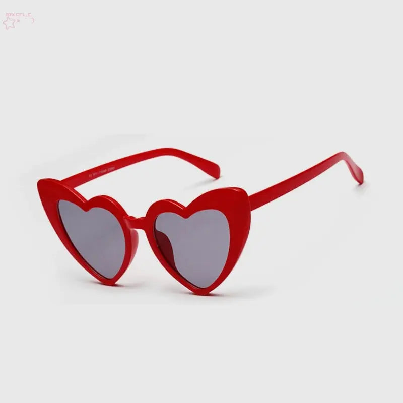 Love Heart Sunglasses Women Brocelles