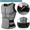 Men Waist Trainer Sauna Vest Fitness Corset Abdomen Slimming Body Shaper Belly Reducing Shapewear Burn Fat Shirt Trimmer Belt - Brocelles