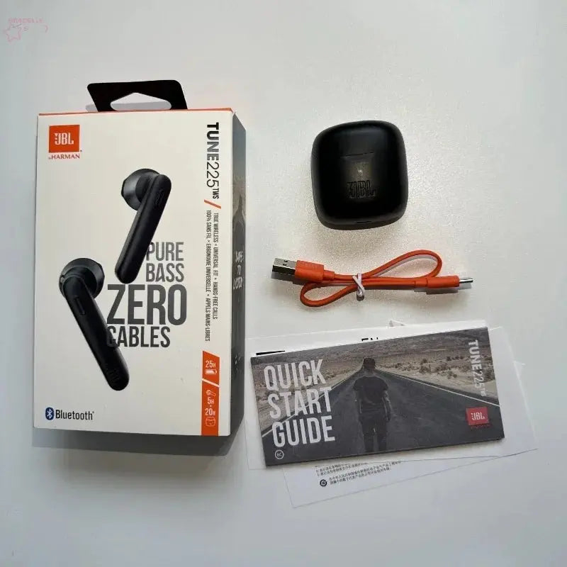 Original JBL TUNE 225TWS Wireless Bluetooth Earphones Waterproof - Brocelles