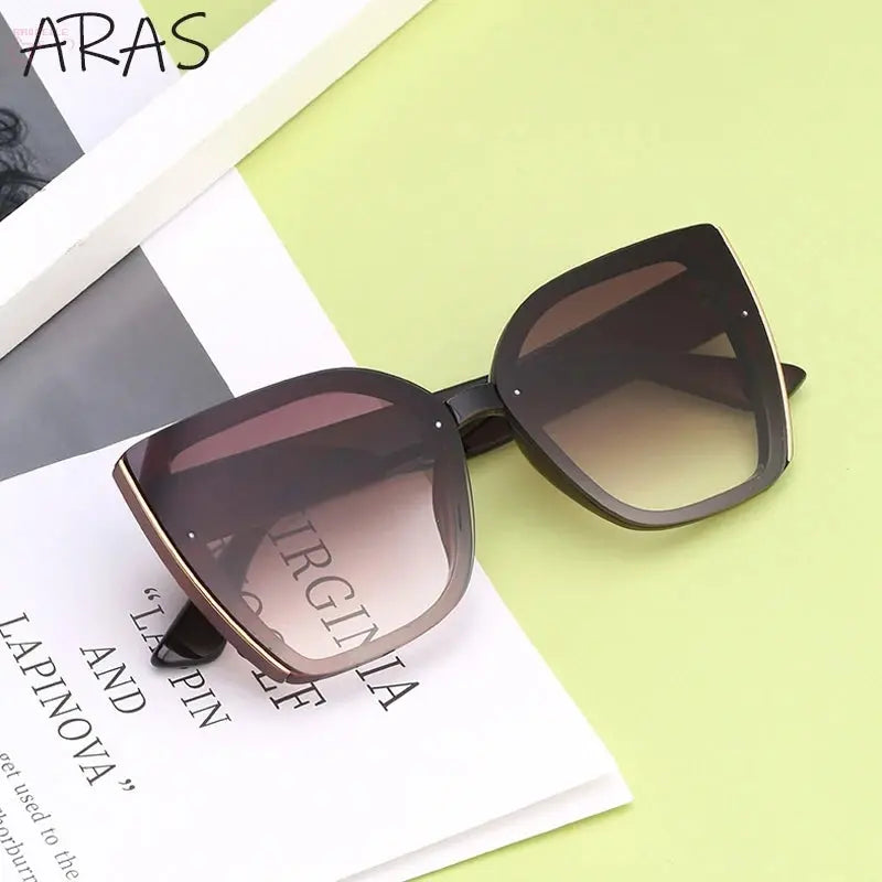 Oversized Cat Eye Sunglasses Women - Brocelles