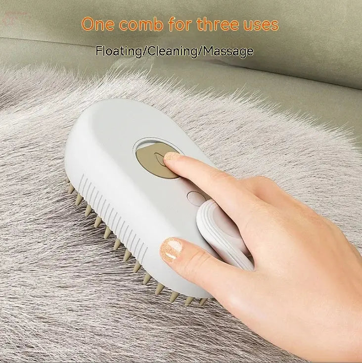 Pet Electric Spray Hair Removal Comb Brocelles