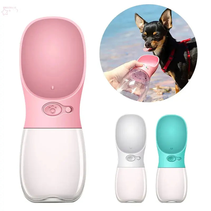 Portable Pet Dog Water Bottle - Travel Drinking Bowl and Dispenser eprolo