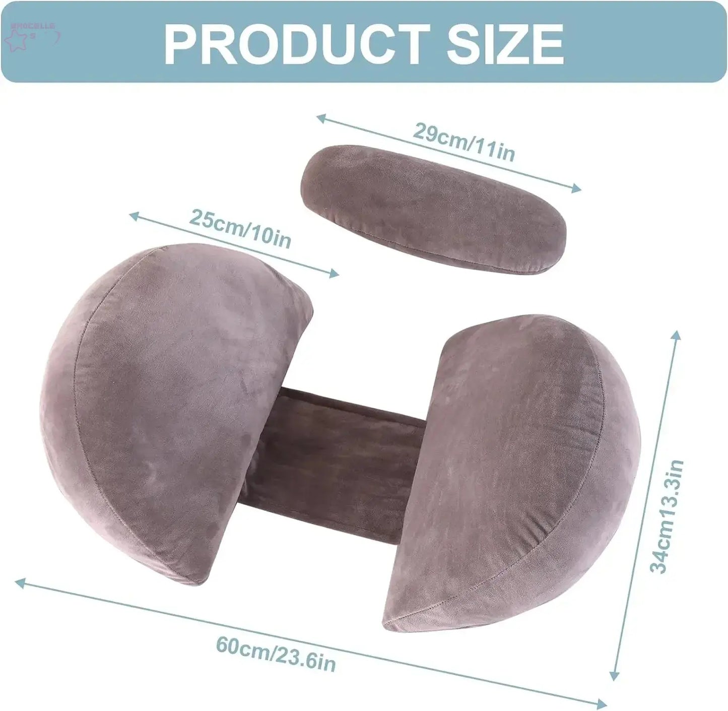 Pregnancy Pillow Maternity Brocelles