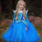 Princess Dress – Frozen & Snowy Romance Girl Dress Brocelles