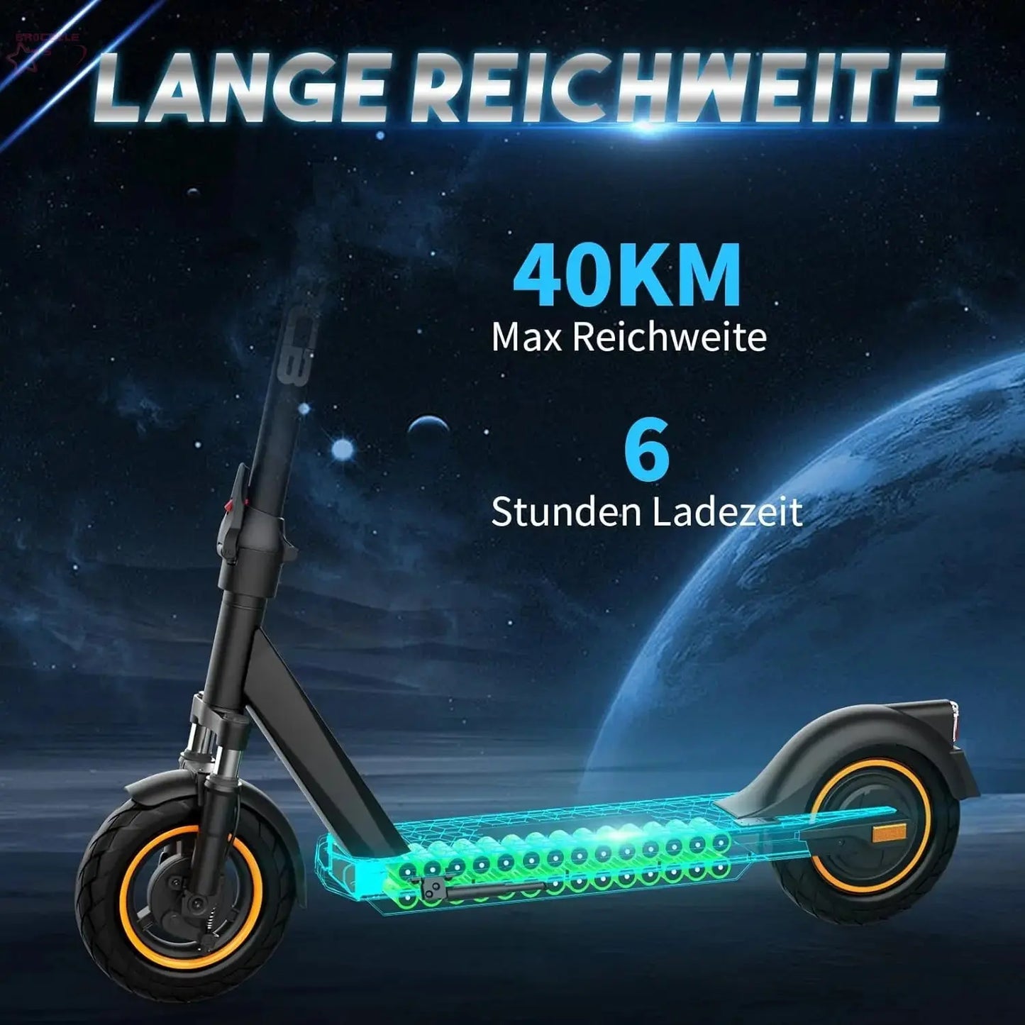 RCB Electric Scooter, Road Approved E-Scooter - Brocelles