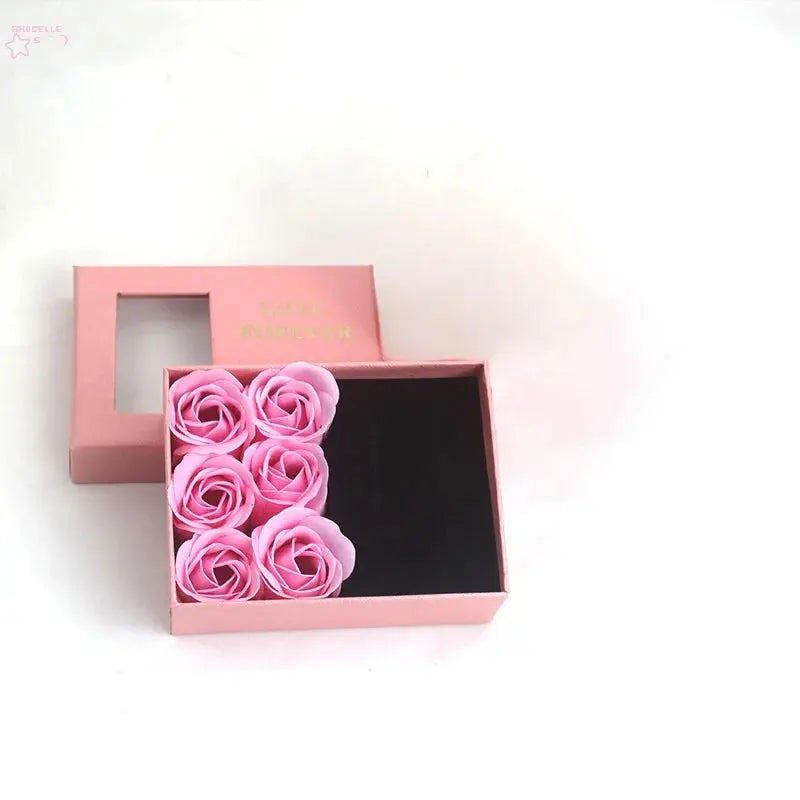 Romantic Rose Jewelry Box Valentine’s Day Brocelles