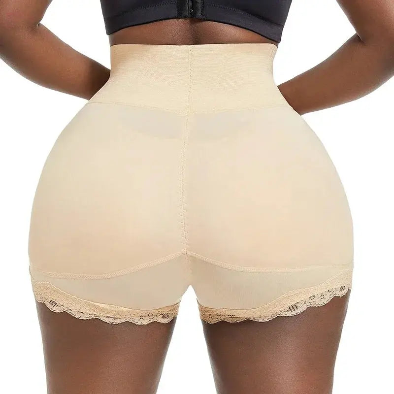 Shapewear Women Hip Butt Pad Control Panties Seamless Fake Butt Lifter Hourglass Padded Booty Enhancer Brief Lingerie Shaper - Brocelles