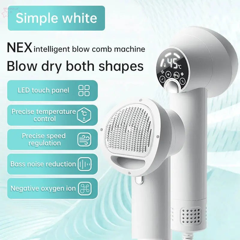 Smart Pet Hair Dryer and Grooming Comb eprolo