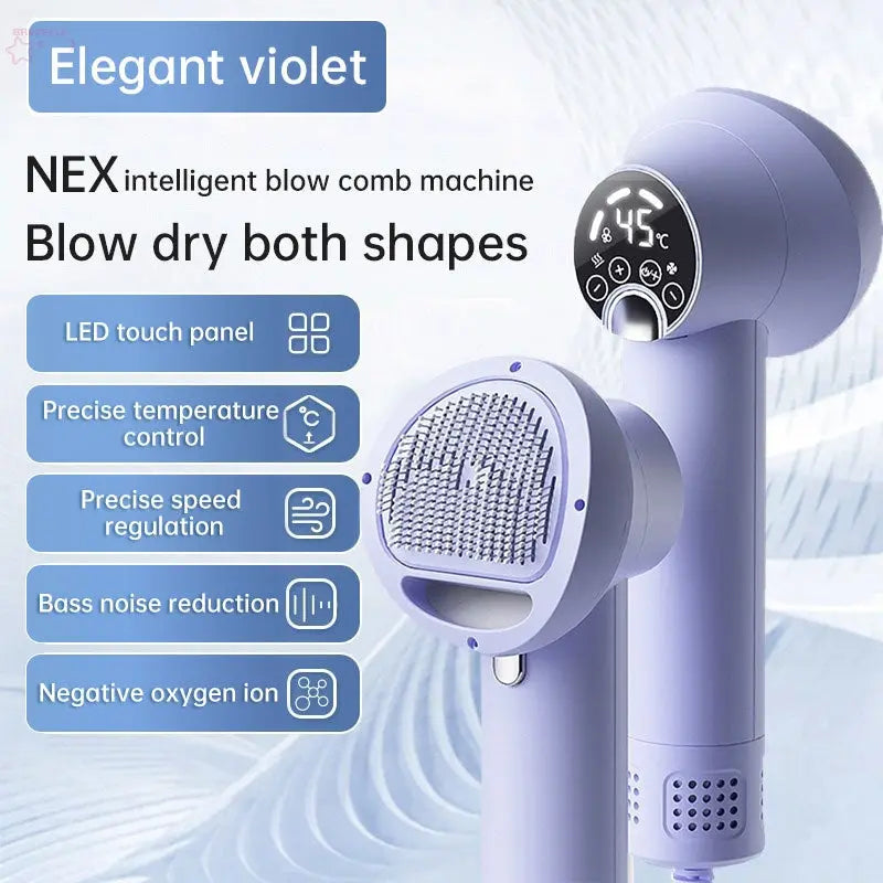 Smart Pet Hair Dryer and Grooming Comb eprolo