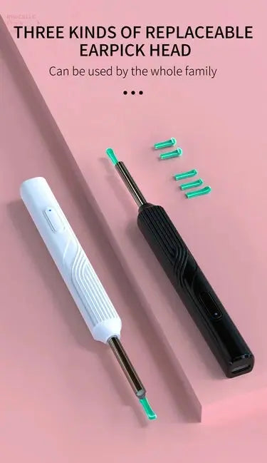 Smart Visual Ear Cleaner - Endoskop Wachsentfernungswerkzeug Ohrpick Mini-Kamera Gesundheitspflege-Set Brocelles