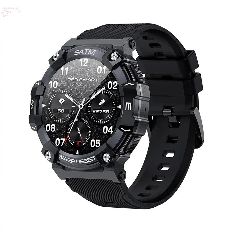 Smart watch multifunctional heart rate detection Bluetooth call wristband exercise sleep male Brocelles