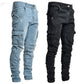 Street Elastic Jeans Men.