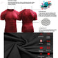 T-shirt Elastic Quick Dry Sport Tops Tee Athletic Gym Workout Shirts Men - Brocelles