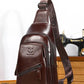 TALAHON The Latest Men's Leather Chest Bag - Brocelles