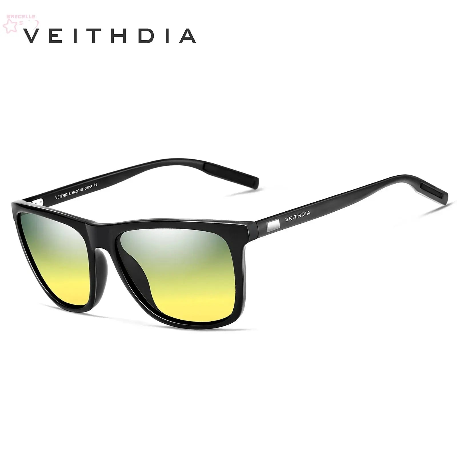 VEITHDIA Unisex Retro Sunglasses - Brocelles