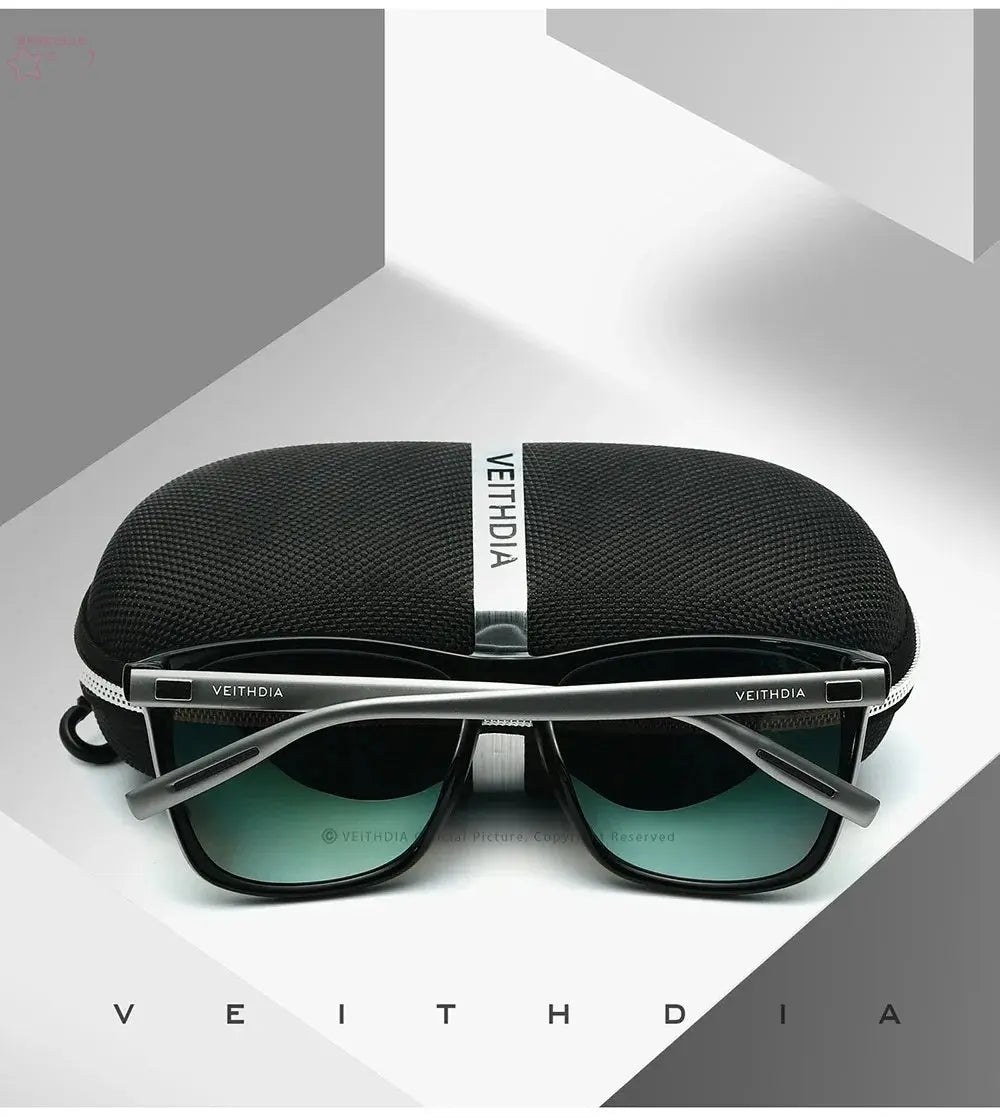 VEITHDIA Unisex Retro Sunglasses - Brocelles