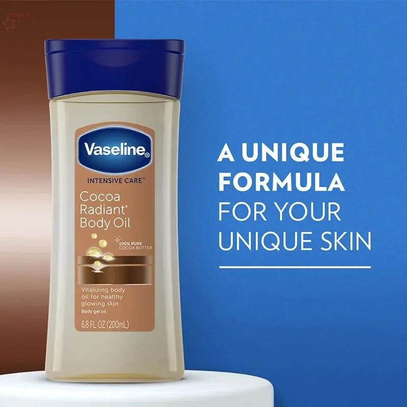 Vaseline Cocoa Body Luminous Oil – 200ml Brocelles