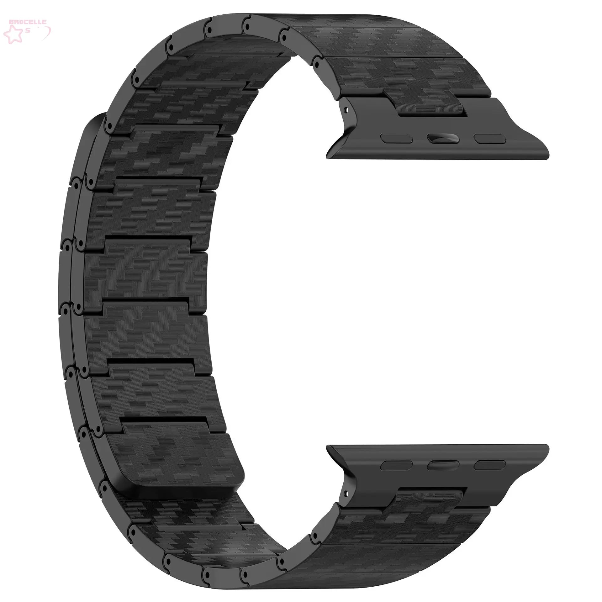 Watch Band Suitable for Apple Watch iWatch Watch Band Carbon Fiber Magnetic Apple Watch Band Brocelles