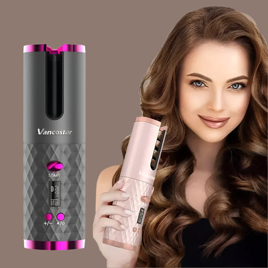 Wireless Electric Hair Curler Brocelles