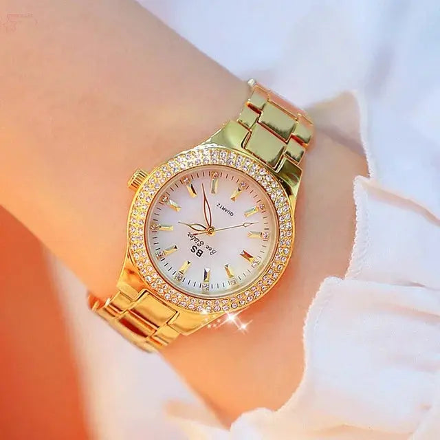 Women Crystal Diamond Watches Brocelles