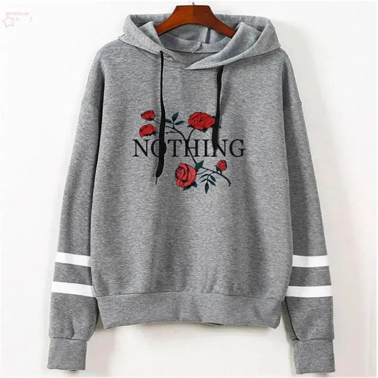 Women Rose hoodies Sweatshirts eprolo