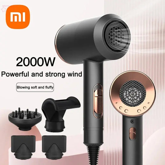 Xiaomi Professional Hair Dryer High Power Blow Drier Salon Electric Hair Dryer Machine Constant Temperature Hair Care Home Brocelles