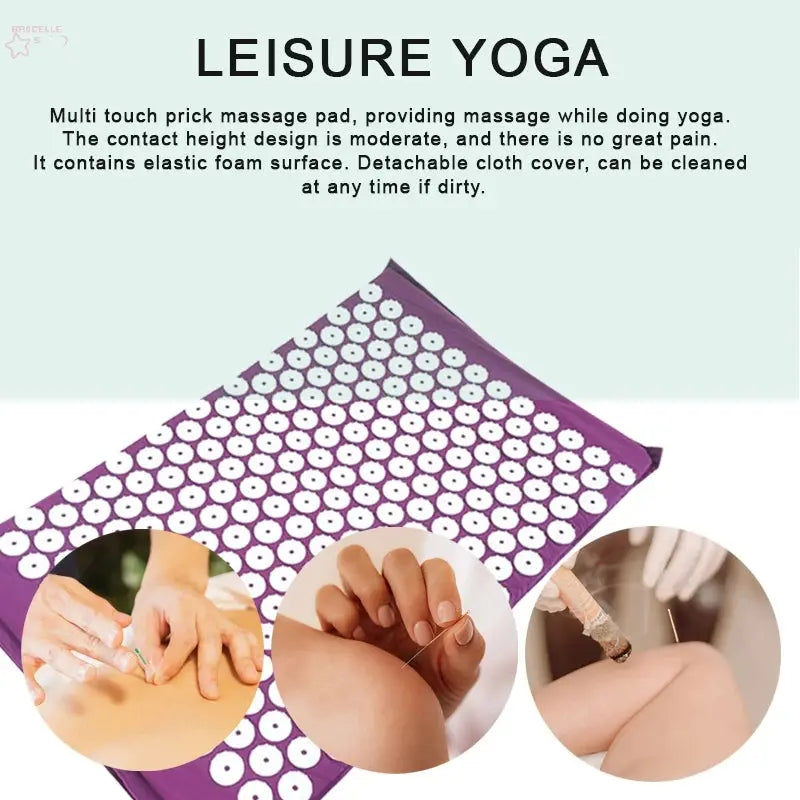 Yoga Massage Pads with Large Touchpoints - Brocelles