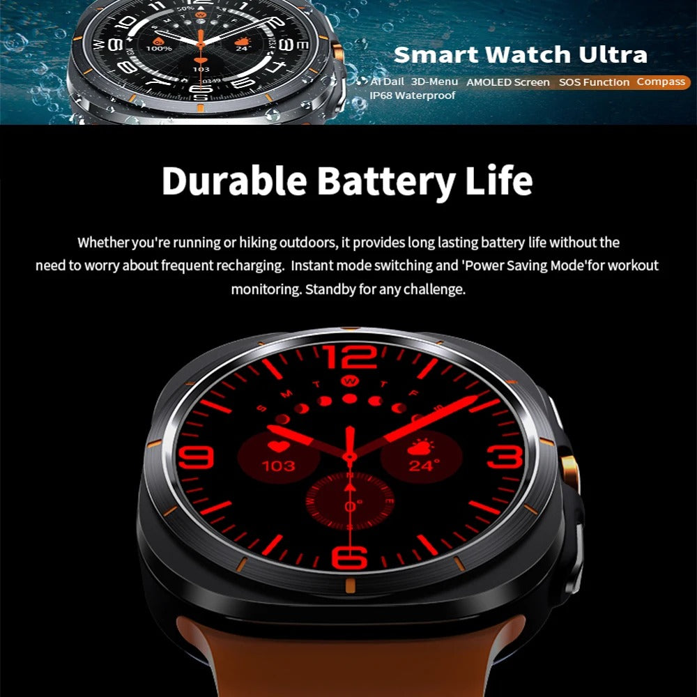 Waterproof Galaxy Smart Watch 7 Ultra